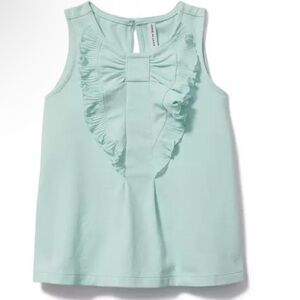 Janie and Jack Organza bow top  size 6